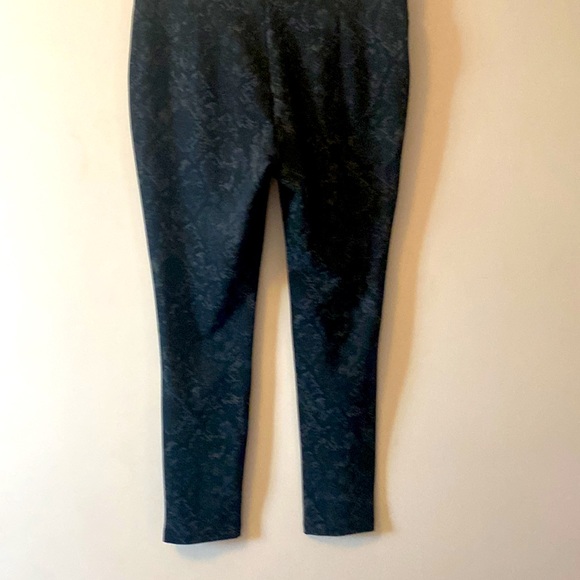 stretchy black and grey slim fit pants - Picture 3 of 4